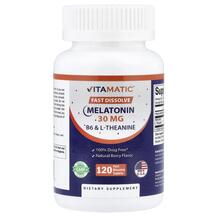 Мелатонін Melatonin Natural Berry Vitamatic