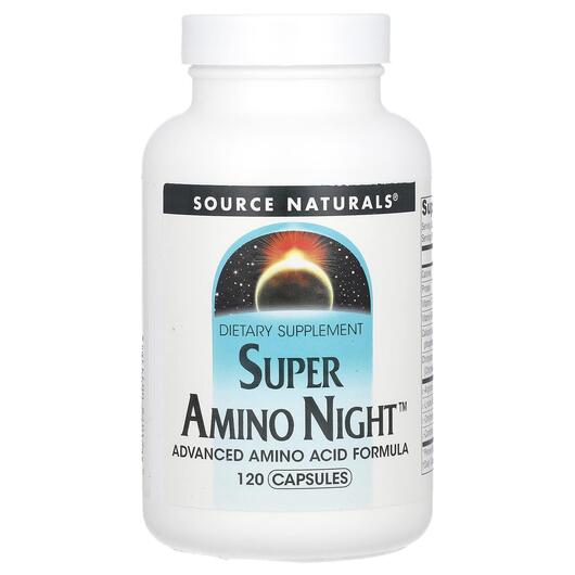 Основне фото товара Super Amino Night 120, Капсули Нічний, 120 Супер Амино