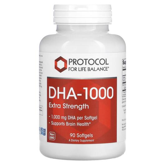 Основне фото товара Protocol for Life Balance, DHA-1000, ДГК, 90 капсул