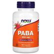 Фото товару NOW, PABA 500 mg, ПАБА 500 мг, 100 капсул
