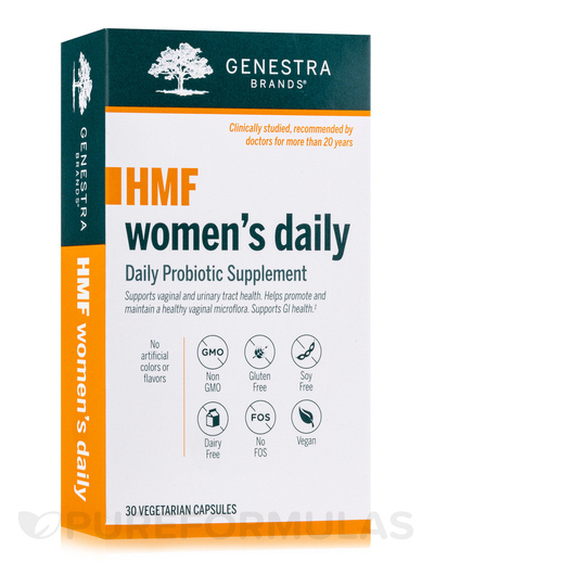 Основне фото товара Genestra, HMF Women's Daily, Вітаміни для жінок, 30 капсул