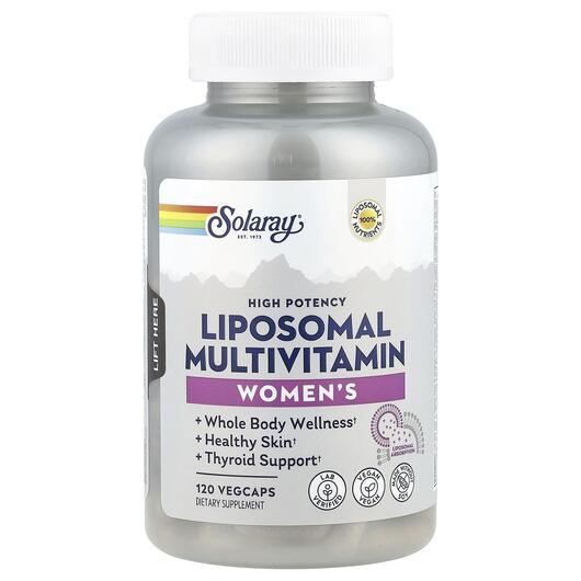 Основне фото товара Women's Liposomal Multi, Мультивітаміни для жінок, 120 капсу
