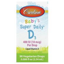 Baby's Super Daily D3 400 IU 10 mcg Витамин D3