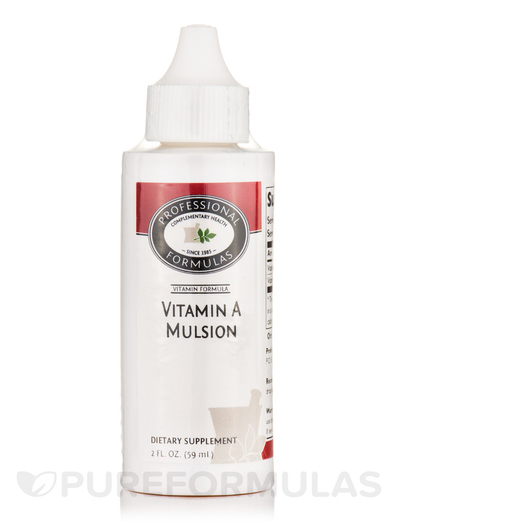 Основне фото товара Vitamin A Mulsion, Вітамін А Ретінол, 59 мл