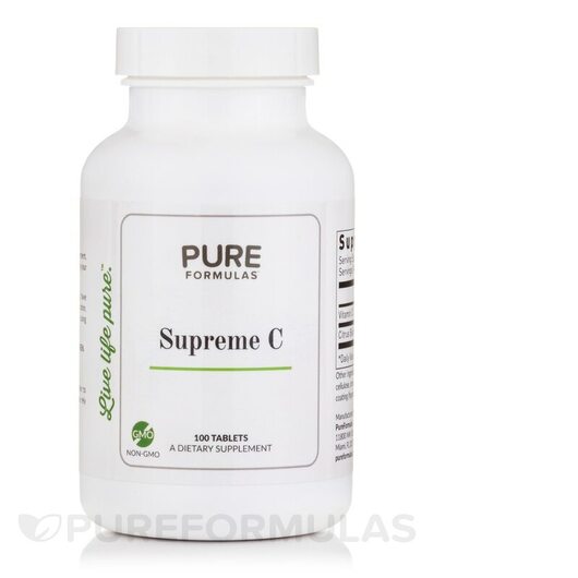 Основне фото товара Supreme C with Bioflavonoids, Вітамін C, 100 таблеток