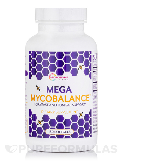 Основне фото товара Microbiome Labs, MegaMycoBalance, Альфа-ліпоєва, 180 капсул