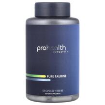 Pure Taurine 1000 mg L-Таурин ProHealth Longevity