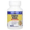 Digest Basic + Probiotics, Ферменти + Пробіотики, 30 капсул