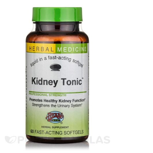 Основне фото товара Kidney Tonic, Підтримка нирок, 60 Fast-Acting Softgels