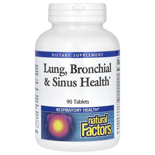 Основне фото товара Lung Bronchial & Sinus Health, Підтримка носових пазух, 90 та
