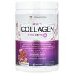Фото товару Vitauthority, Multi Collagen Protein+ Strawberry, Колаген, 279 г