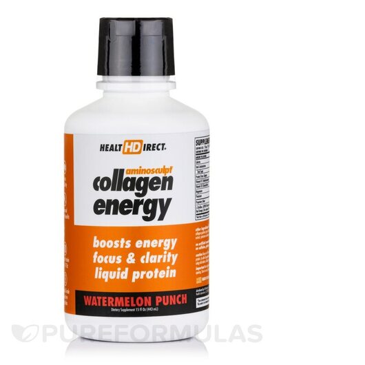 Основне фото товара AminoSculpt Collagen Energy Watermelon Punch Flavor, Колаген, 443
