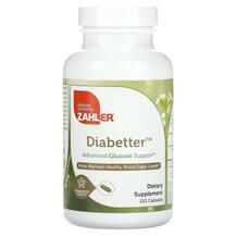 Diabetter Комплекс для диабетиков Zahler 120 капсул