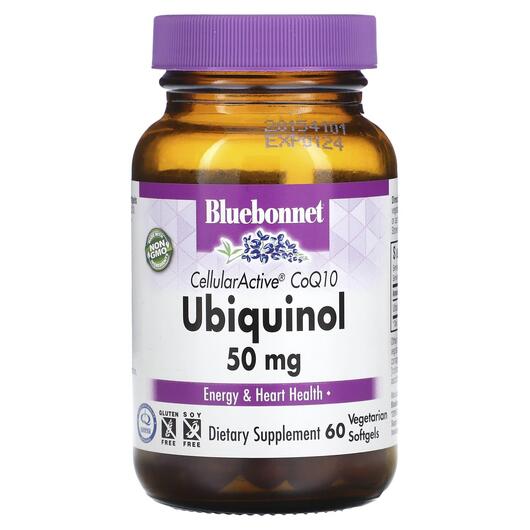 Основне фото товара Ubiquinol CoQ10, Убіхінол CoQ10 50 мг, 60 капсул