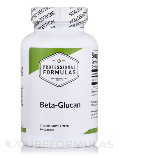 Основне фото товара Professional Formulas, Beta-Glucan, Бета-глюкани, 90 капсул