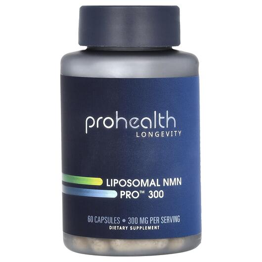 Основне фото товара Liposomal NMN Pro 300, Нікотинамід мононуклеотид, 60 капсул