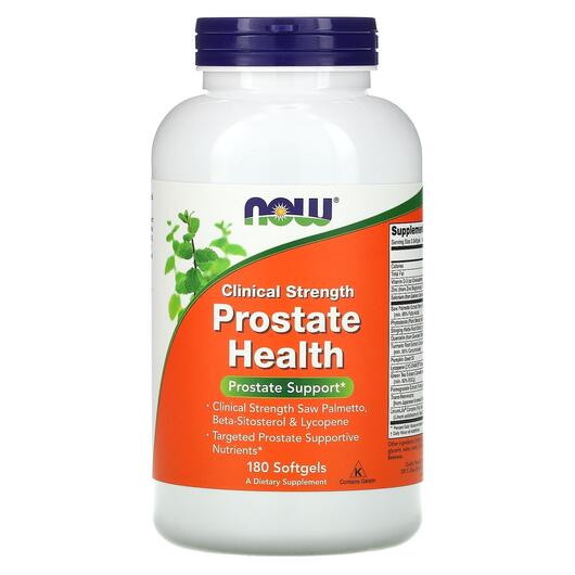 Основне фото товара Clinical Strength Prostate Health, Підтримка простати, 180 капсул