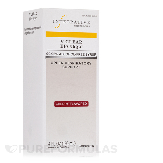 Основне фото товара V Clear EPs 7630 Liquid Cherry, Підтримка органів дихання, 120 мл