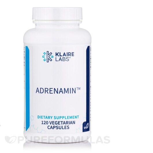 Основне фото товара Klaire Labs, Adrenamin, Підтримка наднирників, 120 капсул