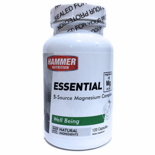Основне фото товара Essential Mg 5-Source Magnesium Complex, Магній, 120 капсул