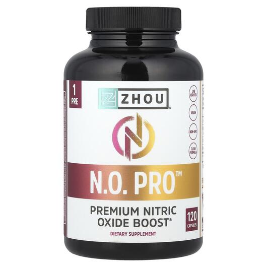 Основне фото товара N.O. Pro with Beet Root 120 Veggie, Червоний буряк, 120 капсул