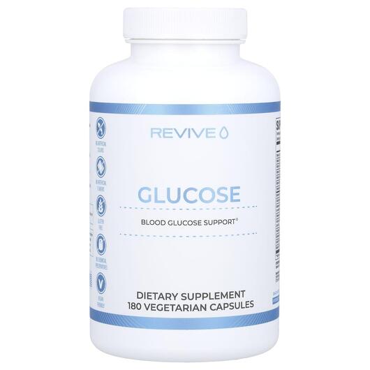 Основне фото товара Revive, Glucose, Підтримка рівня цукру, 180 капсул