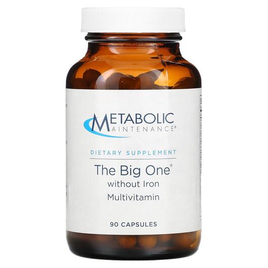 Основне фото товара The Big One without Iron, Мультивітаміни, 100 капсул