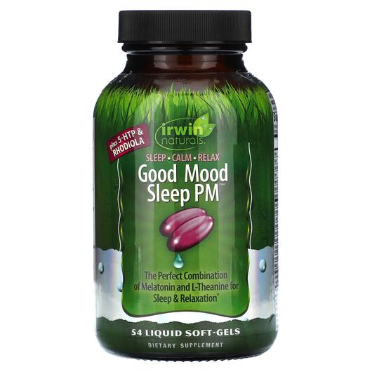 Основне фото товара Melatonin Plus 5-HTP & Rhodiola, Мелатонін з 5-HTP та Радіоло