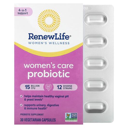 Основне фото товара Women's Care Go-Pack Ultimate Flora, Пробіотики для жінок, 3