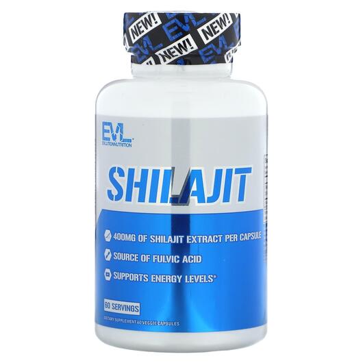 Основне фото товара EVLution Nutrition, Shilajit, Шилайт, 60 капсул