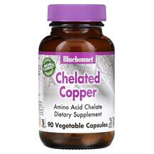 Мідь Chelated Copper Bluebonnet Nutrition 90 капсул