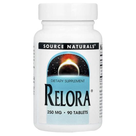 Основне фото товара Source Naturals, Relora 250 mg 90, Релора 250 мг, 90 таблеток