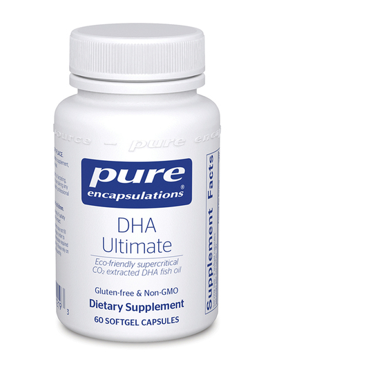 Основне фото товара Pure Encapsulations, DHA Ultimate, ДГК, 60 капсул