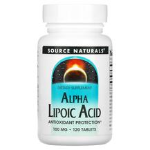 Alpha Lipoic Acid 100 mg 120 Альфа-липоевая кислота