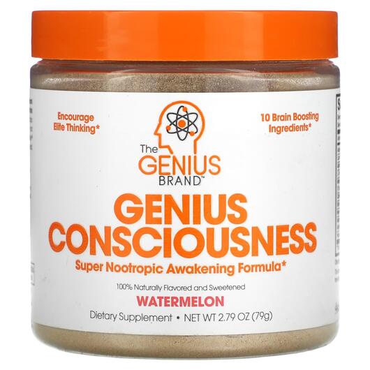 Основне фото товара Genius Consciousness Watermelon, Підтримка мозку, 79 г