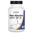Фото товару Nutricost, Beta-Alanine 3400 mg, Бета-аланін, 120 капсул