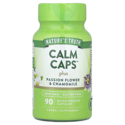 Основне фото товара Nature's Truth, Calm Caps, Підтримка стресу, 90 капсул