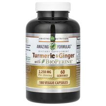 Turmeric & Ginger with BioPerine 750 mg Экстракт