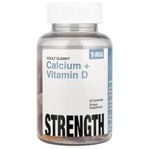Calcium + D Strength Кальций с D3 T-RQ 30 конфет