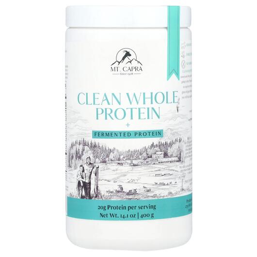 Основне фото товара Mt. Capra, Clean Protein + Fermented Protein, Протеїн, 400 г