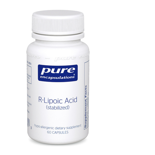 Основне фото товара R-Lipoic Acid Stabilized, R-Ліпоєва кислота, 60 капсул
