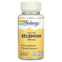 Yeast-Free Selenium 100 mcg Селен Solaray 90 капсул Yeast-Free Selenium 100 mcg Селен Solaray 90 капсул