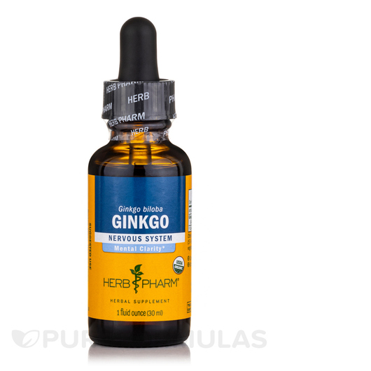 Основне фото товара Herb Pharm, Ginkgo, Гінкго Білоба, 30 мл