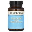 Фото товару Calcium with Vitamins D3 & K2, Кальцій з D3 K2, 30 капсул