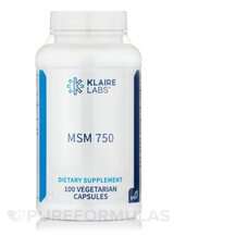 Метилсульфонілметан МСМ MSM 750 Klaire Labs