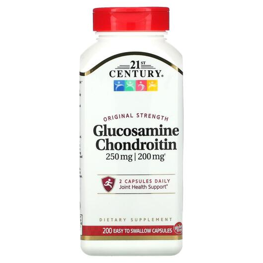 Основне фото товара Glucosamine Chondroitin 200 / 250, Глюкозамін Хондроітин, 120 кап