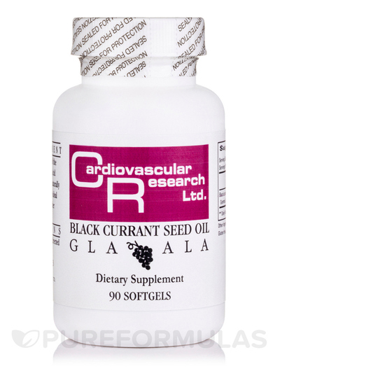 Основне фото товара Black Currant Seed Oil, Чорна смородина, 90 капсул