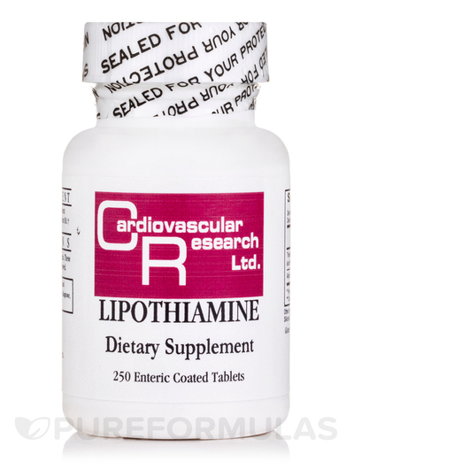 Основне фото товара Ecological Formulas, Lipothiamine, Підтримка мозку, 250 таблеток