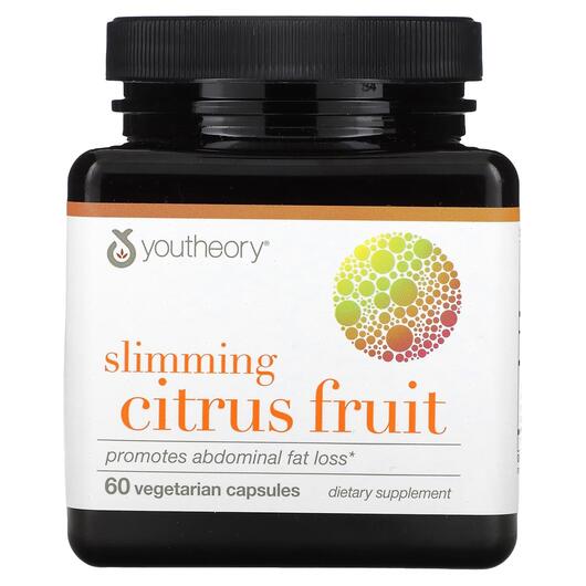 Основне фото товара Youtheory, Slimming Citrus Fruit, Жироспалювачі, 60 капсул