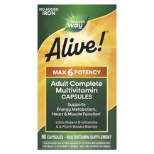 Вітаміни без заліза Max6 Potency No Added Iron